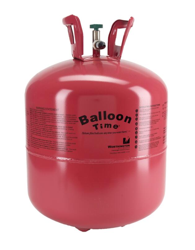 BALLOON TIME HELIUM TANK