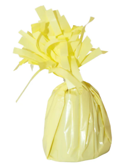 LIGHT YELLOW BALLOON WEIGHT
