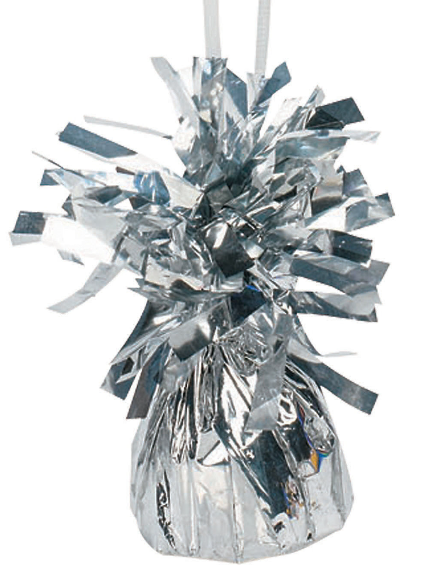 BLLN WT W/GARLAND-SILVER