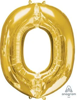 40" GOLD LETTER "O"