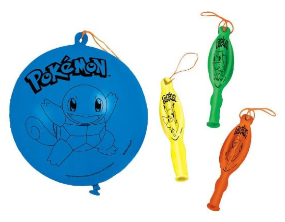 POKEMON PUNCH BALLOON 4CT