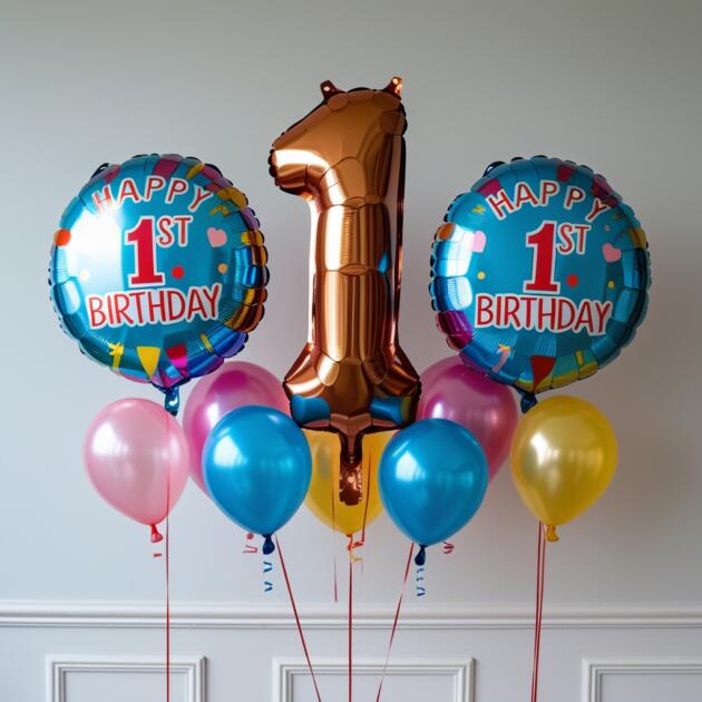 3X3 1ST BIRTHDAY BOUQUET