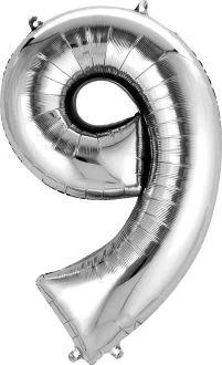 SILVER 40" #9 NUMBER